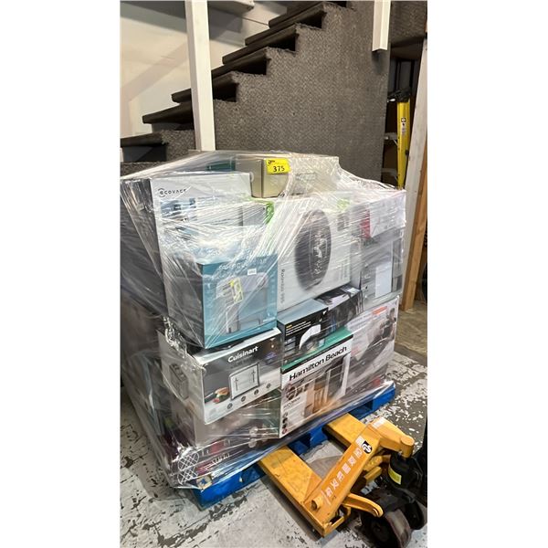 PALLET OF VACUUMS, TOASTER, COFFEE MAKER & MORE: *WORKING CONDITION UNKOWN/MAY BE MISSING PARTS