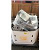 Image 1 : PALLET OF ASSORTED HOUSEHOLD GOODS: TOASTERS, TRASH CAN, HEATER, PEDESTAL FAN & MORE