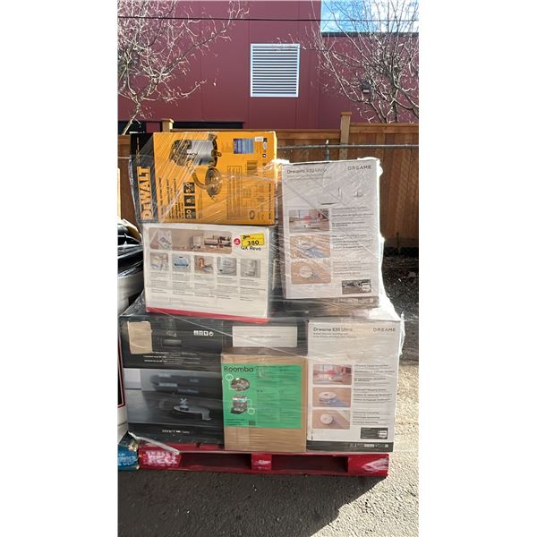 PALLET OF ASSORTED VACUUMS, ESPRESSO MACHINE & MORE: *WORKING CONDITION UNKNOWN/MAY BE MISSING PARTS