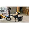 Image 2 : JETSON BLACK ELECTRIC BIKE - *NO CHARGER/WORKING CONDITION UNKNOWN/MAY BE MISSING PARTS & OR PIECES*