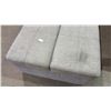 Image 5 : FABRIC OTTOMAN/PULL-OUT SINGLE SIZE MEMORY FOAM BED