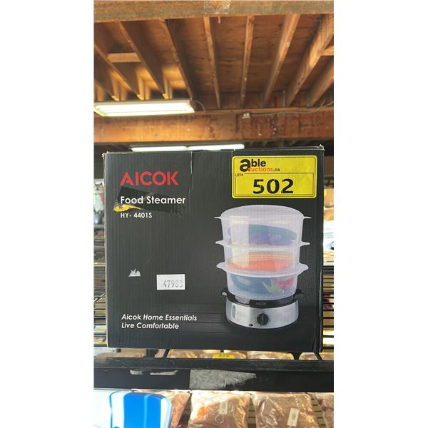 *NEW IN BOX* AICOK FOOD STEAMER HY-4401S