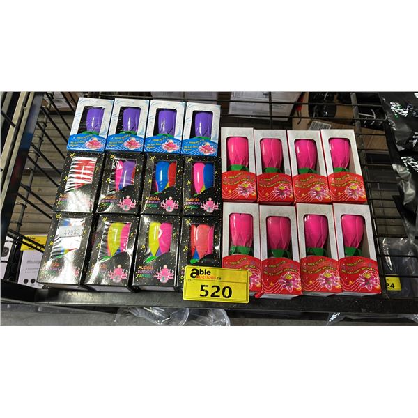 *NEW IN BOX* (20) MUSICAL FLOWER BIRTHDAY CAKE CANDLES