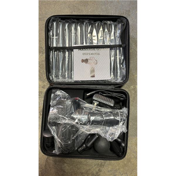 *NEW* MASSAGE GUN WITH 6 MASSAGE HEADS