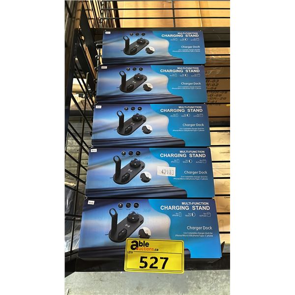 *NEW IN BOX* (5) MULTI-FUNCTION CHARGING STANDS