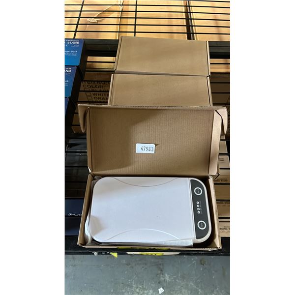 *NEW IN BOX* (3) UV STERILIZATION BOXES