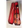 Image 1 : VINTAGE VIOLIN WITH BOW IN A CASE