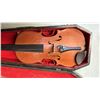 Image 2 : VINTAGE VIOLIN WITH BOW IN A CASE