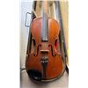 Image 2 : VINTAGE VIOLIN AND STRINGS WITH A CASE