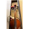 Image 3 : VINTAGE VIOLIN AND STRINGS WITH A CASE