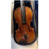 Image 2 : VINTAGE VIOLIN WITH BOW IN A CASE