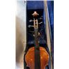 Image 3 : VINTAGE VIOLIN WITH BOW IN A CASE