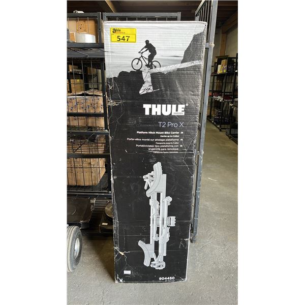THULE TW PRO X PLATFORM HITCH MOUNT BIKE CARRIER: *MAY BE MISSING PARTS AND OR PIECES*