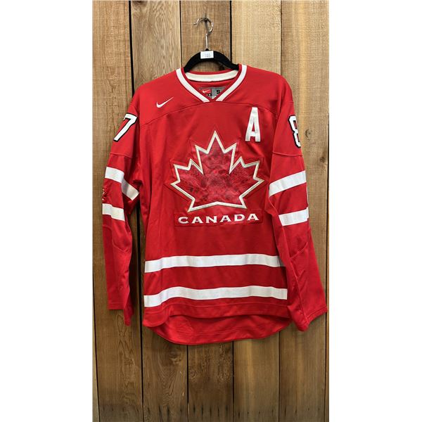 NIKE TEAM CANADA 2010 VANCOUVER OLYMPICS SIDNEY CROSBY JERSEY SIZE S