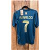 Image 2 : NIKE DRI-FIT AL NASSR CHRISTIANO RONALDO JERSEY SIZE L WITH SHORTS