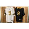 Image 1 : (2) NIKE NEW ORLEANS SAINTS DREW BREES JERSEYS SIZE 44 & SIZE XL