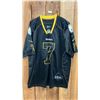 Image 2 : (4) ASSORTED FOOTBALL JERSEYS INCLUDING; TIM TEBOW, RUSSELL WILSON, BRENT CELEK & BEN ROETHLISBERGER