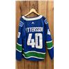 Image 8 : (3) ASSORTED VANCOUVER CANUCKS HOCKEY JERSEYS INCLUDING; ADIDAS ELIAS PETTERSSON SIZE 54, ADIDAS