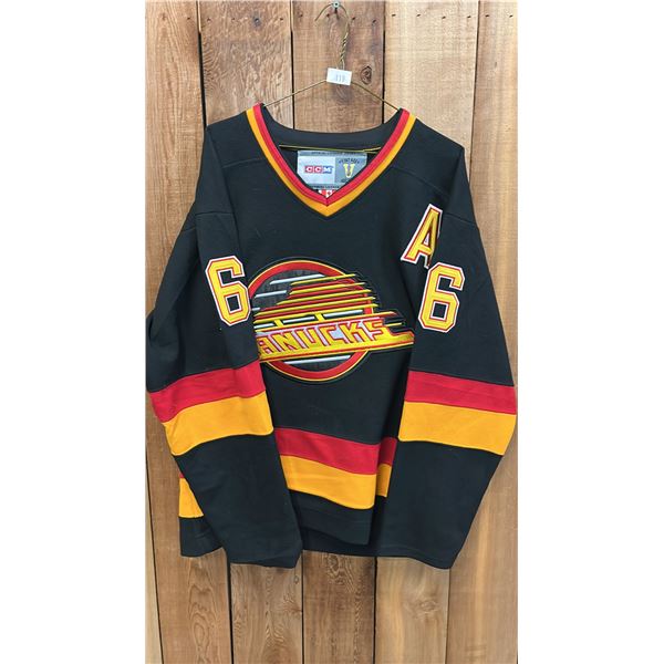 CCM VINTAGE VANCOUVER CANUCKS TREVOR LINDEN JERSEY SIZE 50