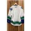 Image 3 : (3) ASSORTED VANCOUVER CANUCKS HOCKEY JERSEYS INCLUDING; CCM ROBERTO LUONGO SIZE XL, REEBOK CCM