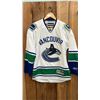 Image 8 : (3) ASSORTED VANCOUVER CANUCKS HOCKEY JERSEYS INCLUDING; CCM ROBERTO LUONGO SIZE XL, REEBOK CCM