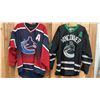 Image 1 : REEBOK VANCOUVER CANUCKS DANIEL SEDIN JERSEY SIZE 50 & KOHO VANCOUVER CANUCKS TODD BERTUZZI JERSEY