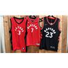 Image 1 : (3) ASSORTED TORONTO RAPTORS JERSEYS INCLUDING; NIKE FRED VANVLEET SIZE 50, NIKE KYLE LOWRY SIZE L &