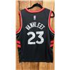 Image 7 : (3) ASSORTED TORONTO RAPTORS JERSEYS INCLUDING; NIKE FRED VANVLEET SIZE 50, NIKE KYLE LOWRY SIZE L &
