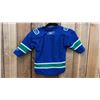 Image 7 : (5) ASSORTED SPORTS JERSEYS INCLUDING; VANCOUVER CANUCKS SIZE 2-4T, HANSHIN TIGERS, CAMBODIA & MORE
