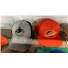 Image 5 : SHELF OF ASSORTED HATS INCLUDING; VANCOUVER CANUCKS, BC LIONS & VANCOUVER GRIZZLIES