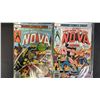 Image 2 : (4) MARVEL NOVA COMIC BOOKS #1, 6, 7 & 8