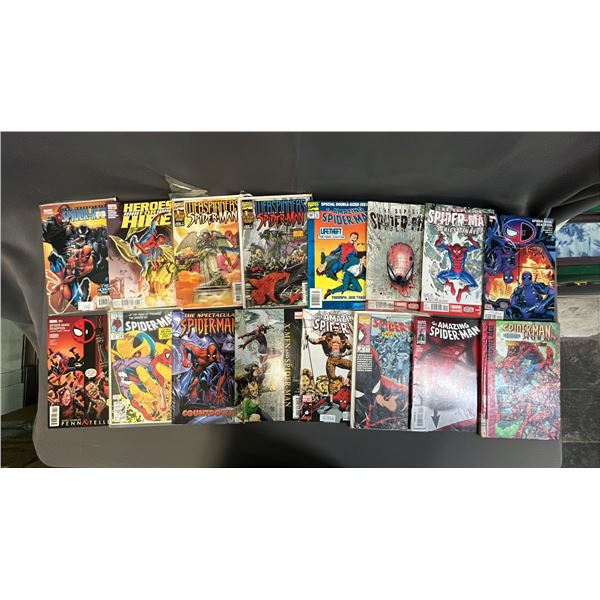 (19) ASSORTED MARVEL SPIDER-MAN COMIC BOOKS