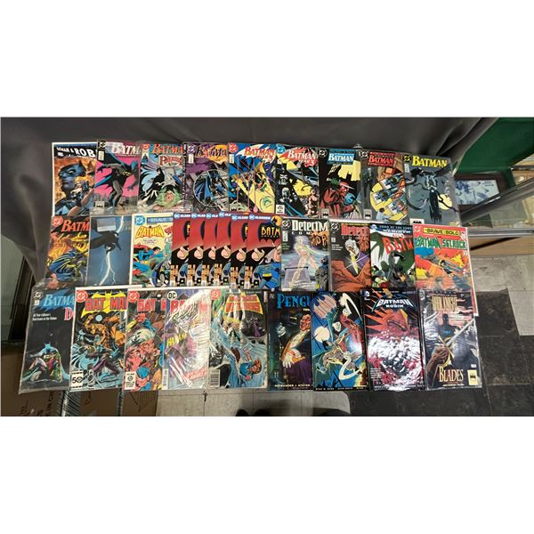 ASSORTED DC BATMAN COMIC BOOKS