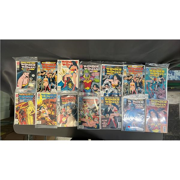 (14) ASSORTED DC WONDER WOMAN COMIC BOOKS