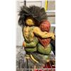 Image 2 : NYFORM (NORWAY) TROLL #126 "HAPPY COUPLE" 9 1/2" HIGH:  CIRCA 1984
