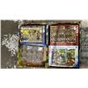 Image 1 : 6 X 1,000 PIECE JIGSAW PUZZLES & 2 PACKAGES OF 6 NEW ORNAMENTS