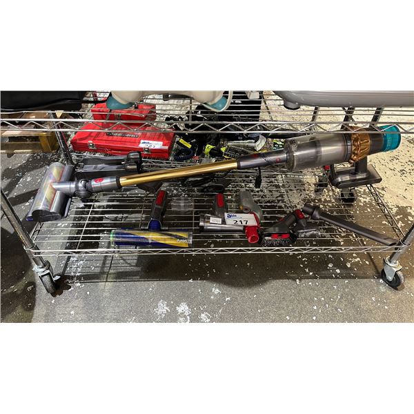 DYSON CORDLESS STICK VACUUM & ACCESSORIES