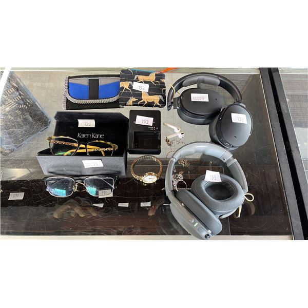 PRESCRIPTION GLASSES, WIRELESS HEADPHONES, AIRPODS, FASHION JEWELRY, WALLET, COIN PURSE & MORE