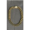 Image 1 : *NEW* 14K GOLD PLATED 9MM CUBAN LINK BRACELET: 9" LONG