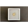 Image 1 : 1.5 CT PEAR CABOCHON CUT NATURAL WHITE FIRE OPAL: 7.9MM X 10.1MM