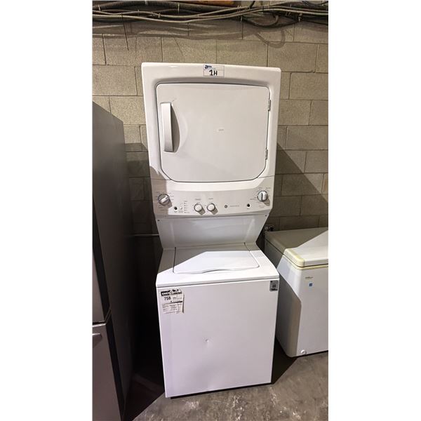 GE STACKING WASHER & DRYER SET