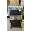Image 2 : BROIL KING CROWN PORTABLE PROPANE BBQ (NO GRILL PLATES, NO ROTISSERIE, NO SHELF, 1 KNOB BROKEN