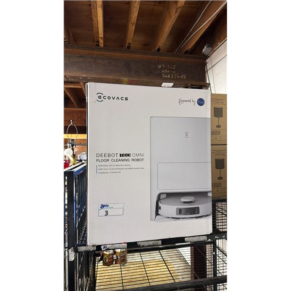 *NEW IN BOX* ECOVACS DEEBOT TEO OMNI FLOOR CLEANING ROBOT