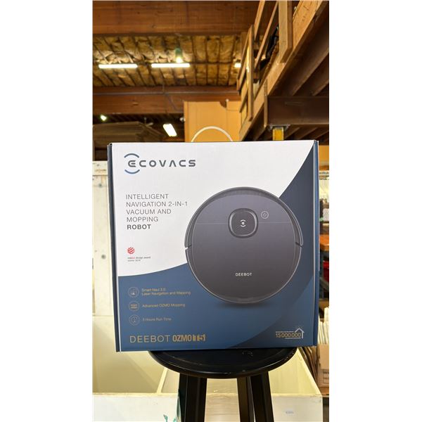 *NEW IN BOX* ECOVACS DEEBOT OZMO T5 INTELLIGENT NAVIGATION 2-IN-1 VACUUM & MOPPING ROBOT