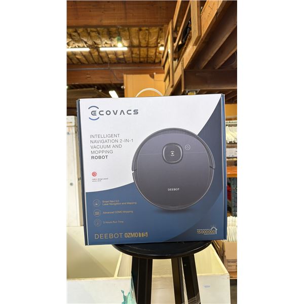*NEW IN BOX* ECOVACS DEEBOT OZMO T5 INTELLIGENT NAVIGATION 2-IN-1 VACUUM & MOPPING ROBOT