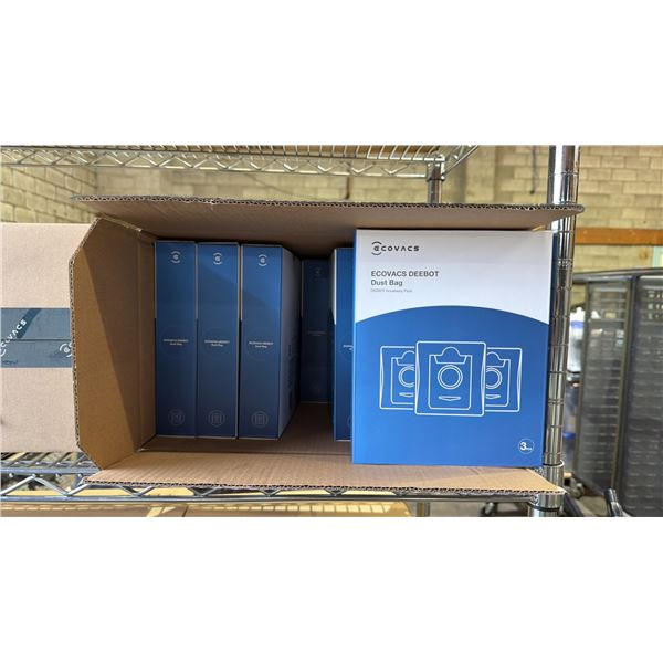 *NEW IN BOX* (16) ECOVACS DEEBOT X1/X1 PLUS/T10/T10 PLUS SERIES 3-PC DUST BAGS