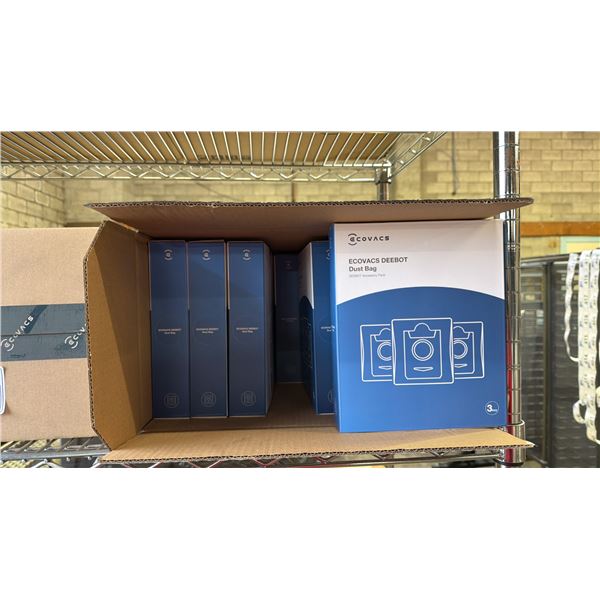 *NEW IN BOX* (16) ECOVACS DEEBOT X1/X1 PLUS/T10/T10 PLUS SERIES 3-PC DUST BAGS