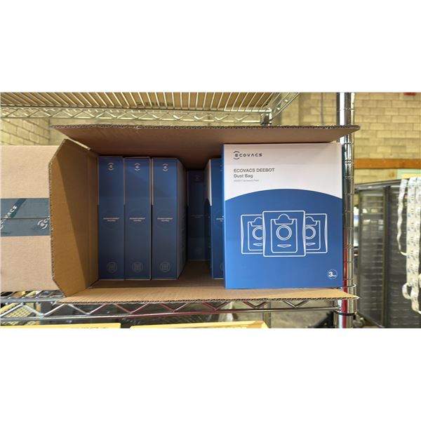 *NEW IN BOX* (16) ECOVACS DEEBOT X1/X1 PLUS/T10/T10 PLUS SERIES 3-PC DUST BAGS