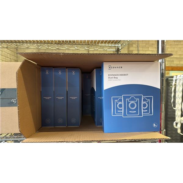 *NEW IN BOX* (16) ECOVACS DEEBOT X1/X1 PLUS/T10/T10 PLUS SERIES 3-PC DUST BAGS