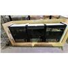 Image 1 : CUSTOM CONTROL SERVER PANEL BASE WITH CRATE 67" X 16" X 31"